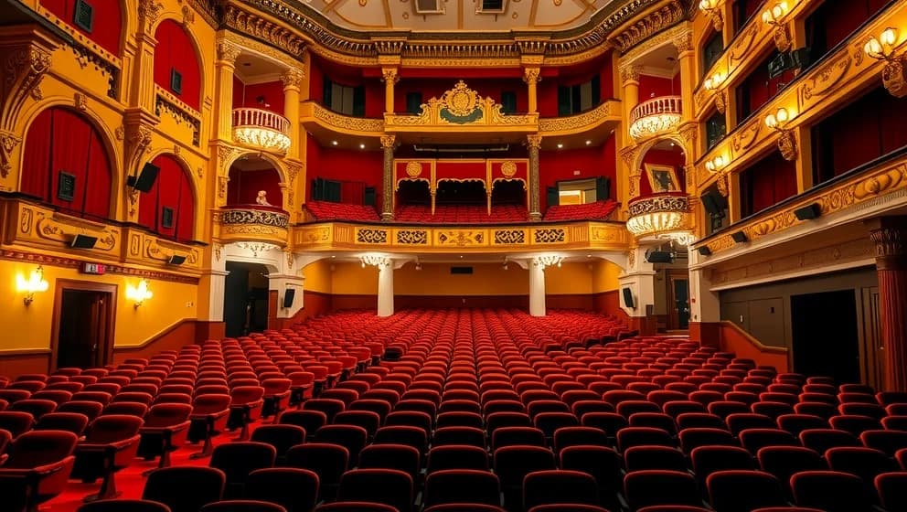 Dramaten stora scenen platser och historia