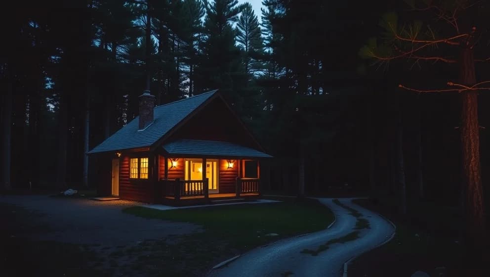 I ett hus vid skogens gräns växer magi