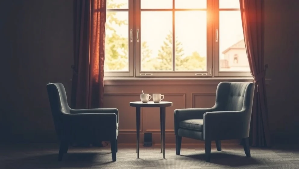 Jag for ner till bror för att överraska honom