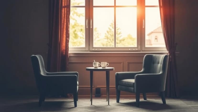 Jag for ner till bror för att överraska honom