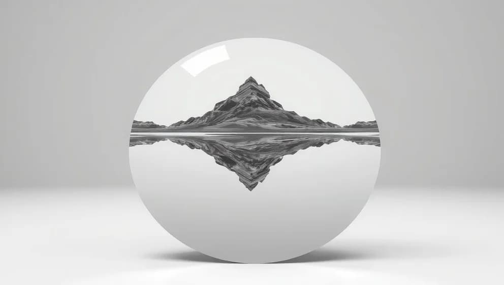 Så som i en spegel är livet vårt eget