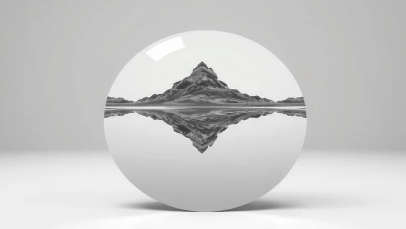 Så som i en spegel är livet vårt eget